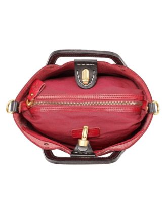 Women's Genuine Leather Sprout Land Mini Tote Bag