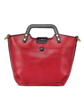 Women's Genuine Leather Sprout Land Mini Tote Bag