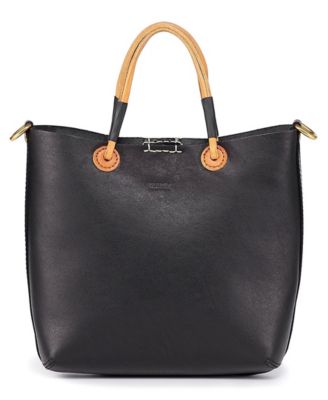Women's Genuine Leather Outwest Mini Tote Bag