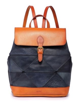Women's Genuine Leather Prism Backpack