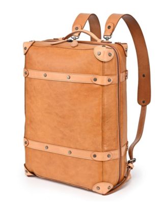 Women's Genuine Leather Speedwell Trunk Backpack