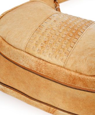 Women's Genuine Leather Dorado Expandable Hobo Bag