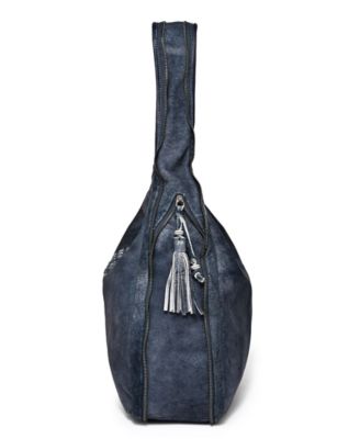 Women's Genuine Leather Dorado Expandable Hobo Bag