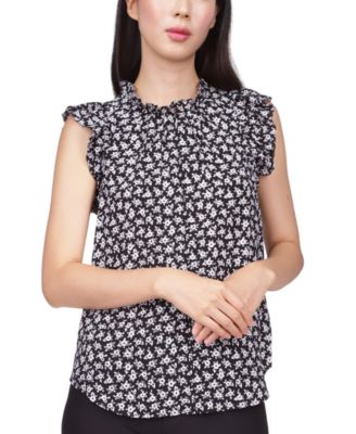 michael kors sleeveless blouse