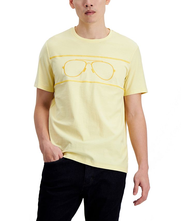 Michael kors t 2025 shirt mens yellow