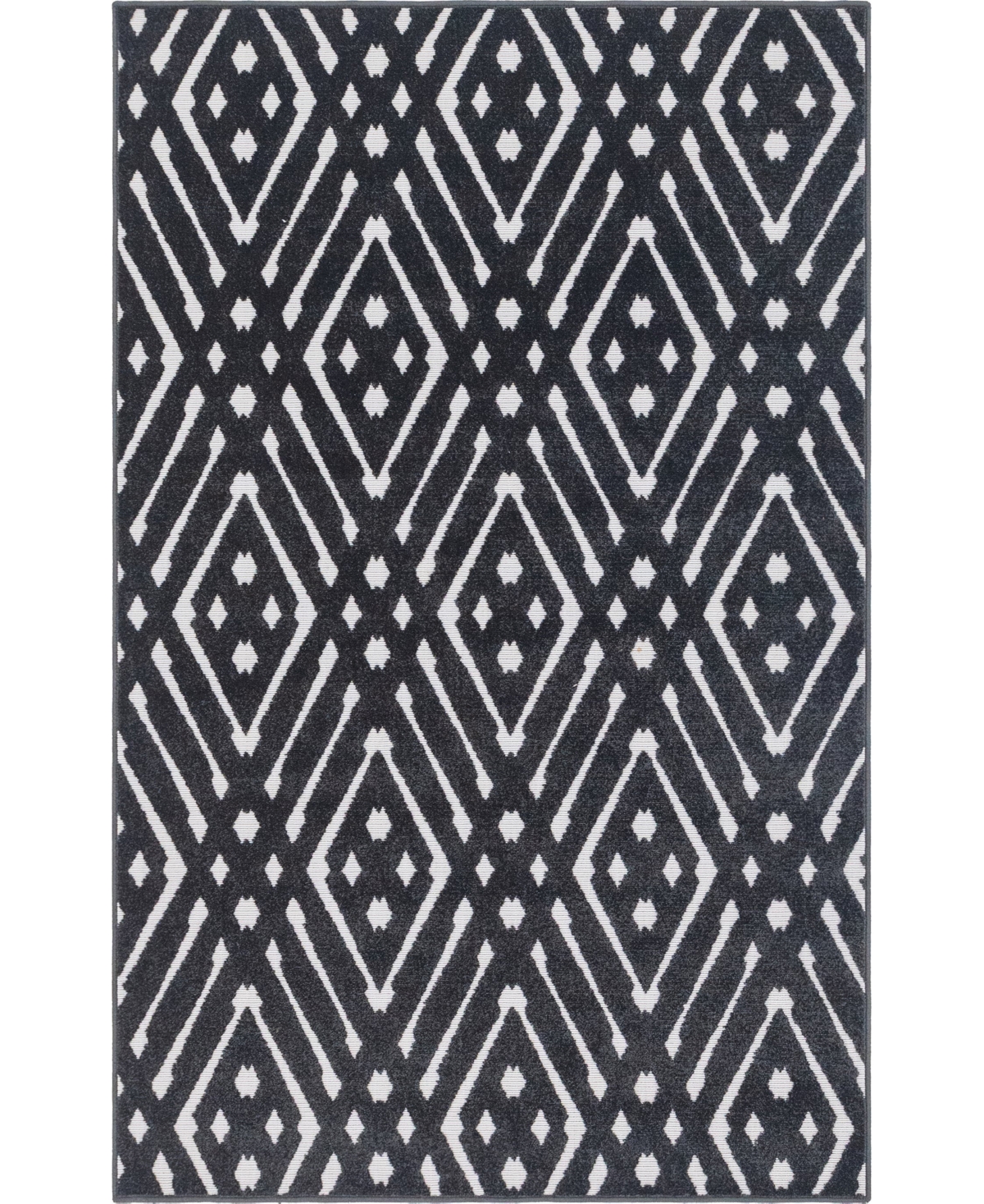 Sabrina Soto Outdoor Ella 5' x 8' Area Rug - Black