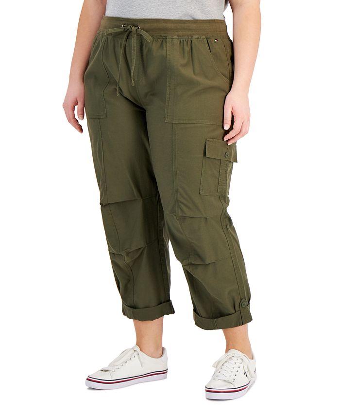 Tommy Hilfiger Plus Size Alton Cargo Pants & Reviews - Pants & Capris -  Plus Sizes - Macy's