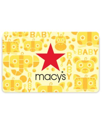 Macy s Baby E Gift Card Macy s