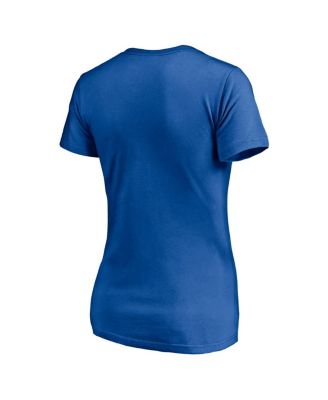 Women's Royal Kansas City Royals Hometown V-Neck T-shirt