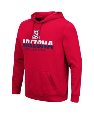 Men's Red Arizona Wildcats Lantern Pullover Hoodie