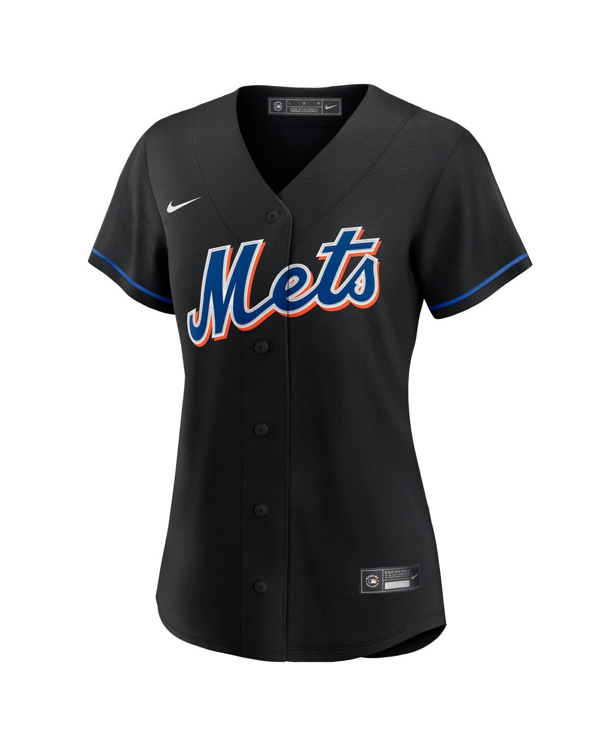 Women's Nike Francisco LindorNew York Mets 2022 Alternate Replica Player Jersey - Black