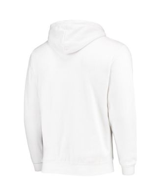 Men's White Illinois Fighting Illini Arch and Logo 3.0 Full-Zip Hoodie