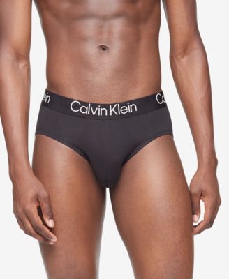 캘빈 클라인 남성 브리프 언더웨어 속옷 Calvin Klein Mens Ultra Soft Modern Modal Hip Briefs - 3pk.,Black