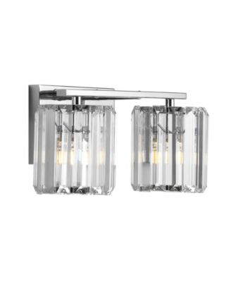 Coco Prism Vintage-like 2-Light Classic Glam LED Vanity Light