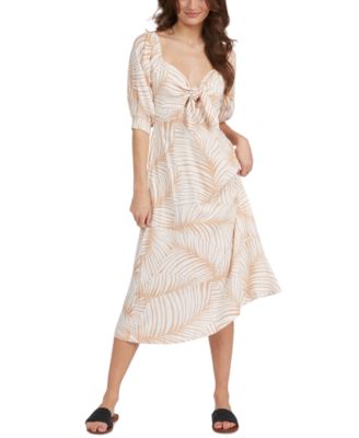 green emerald velvet dress Roxy Sunrise Oasis Print Maxi Dress