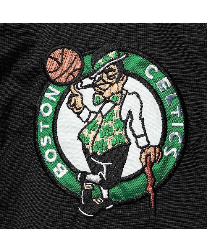 Men's Starter Black/Kelly Green Boston Celtics NBA 75th