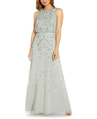 Adrianna Papell - Beaded Sequined Gown