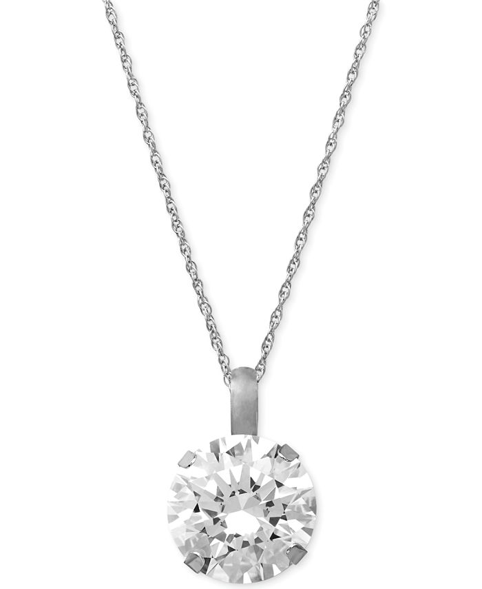 Macy's store swarovski necklace