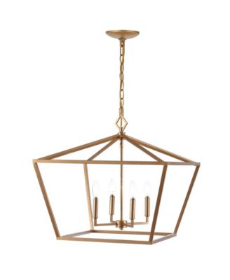 Gatsby 4-Light Adjustable Rustic Glam LED Pendant