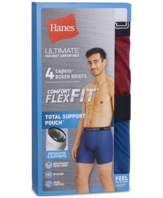 Men's 4-Pk. Ultimate&reg; Comfort Flex Fit&reg; Ultra Soft Boxer Briefs