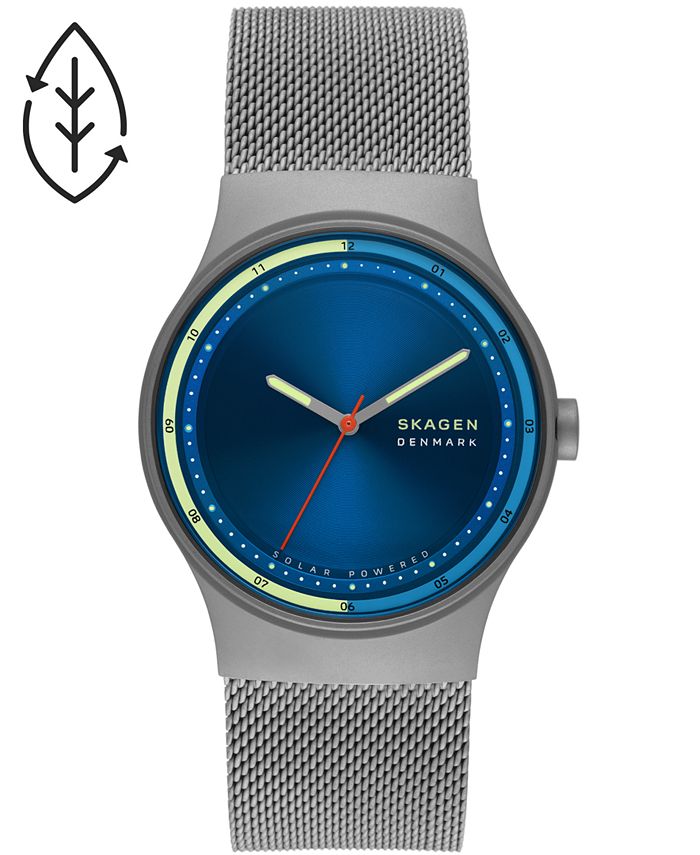 Macys skagen men's best sale watch
