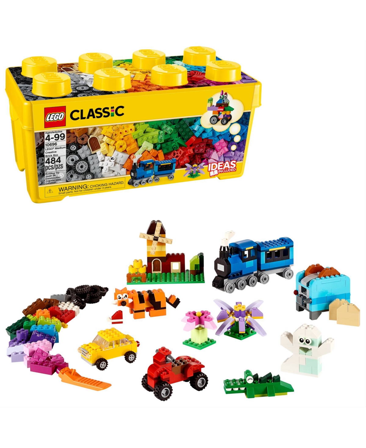 Lego Medium Creative Brick Box 484 Pieces Toy Set In No Color
