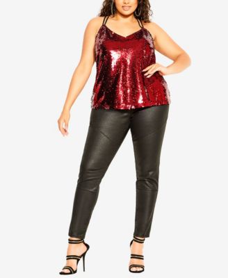 trendy plus size tops