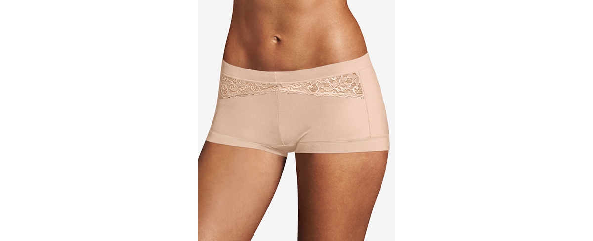 Women's Dream Boyshort Underwear 40774 - Neutral Leopard