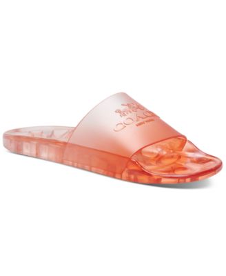 coach slides orange