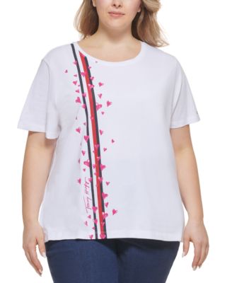 plus size tommy hilfiger t shirt