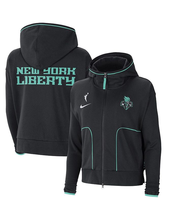 Black New York Liberty Pullover Hoodie