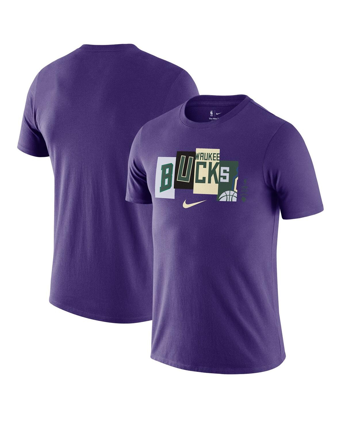 Nike Men's Purple Milwaukee Bucks 2021/22 City Edition Essential ...