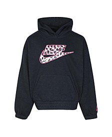 Little Girls On the Spot Pullover Hoodie