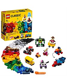 Bricks and Wheels 653 Pieces Toy Set