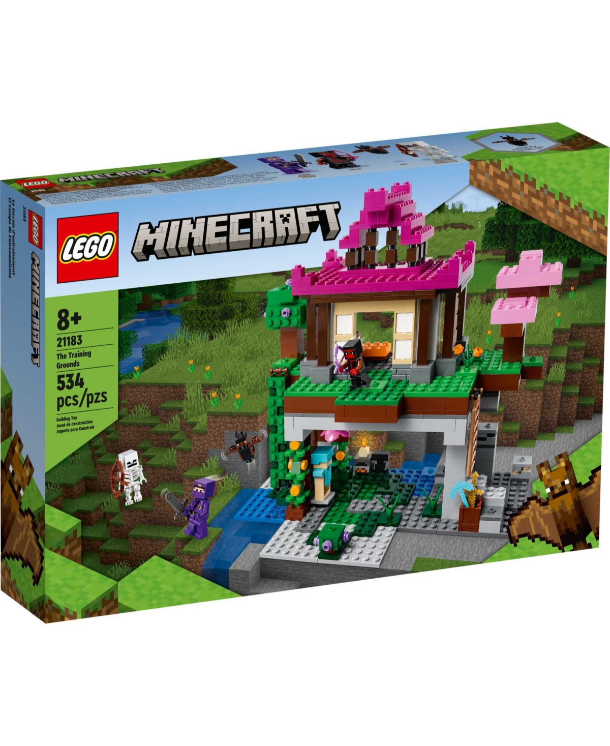 Shop Lego Minecraft The Training Grounds, 534 Pieces In No Color