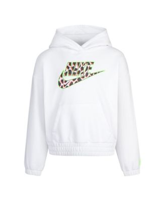 macy's white nike hoodie