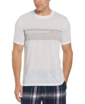 Perry Ellis Portfolio - Men's Linear Logo Graphic Sleep T-Shirt