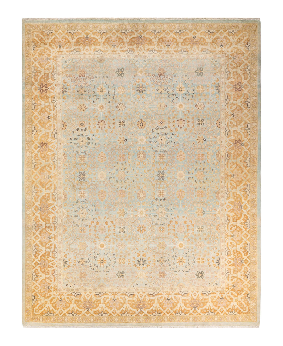 Closeout! Adorn Hand Woven Rugs Mogul M16025 8'4in x 10'1in Area Rug - Mist