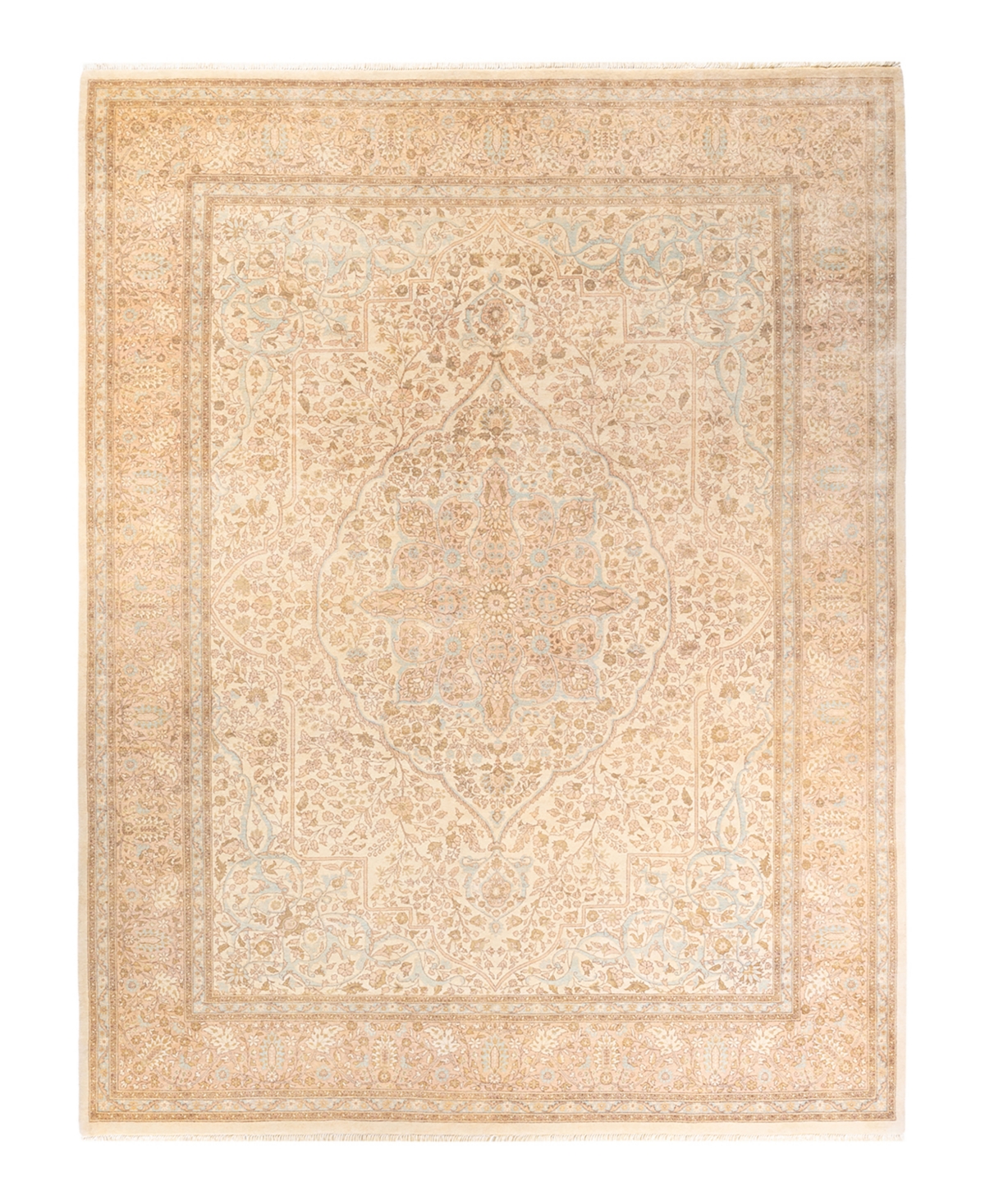 Closeout! Adorn Hand Woven Rugs Mogul M13667 9'1in x 12'3in Area Rug - Ivory