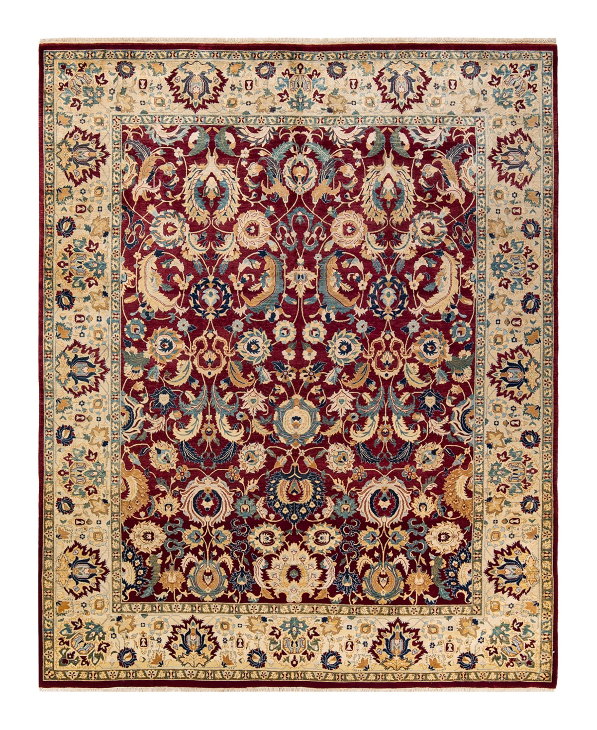 Closeout! Adorn Hand Woven Rugs Mogul M11609 8'1in x 10'3in Area Rug - Red