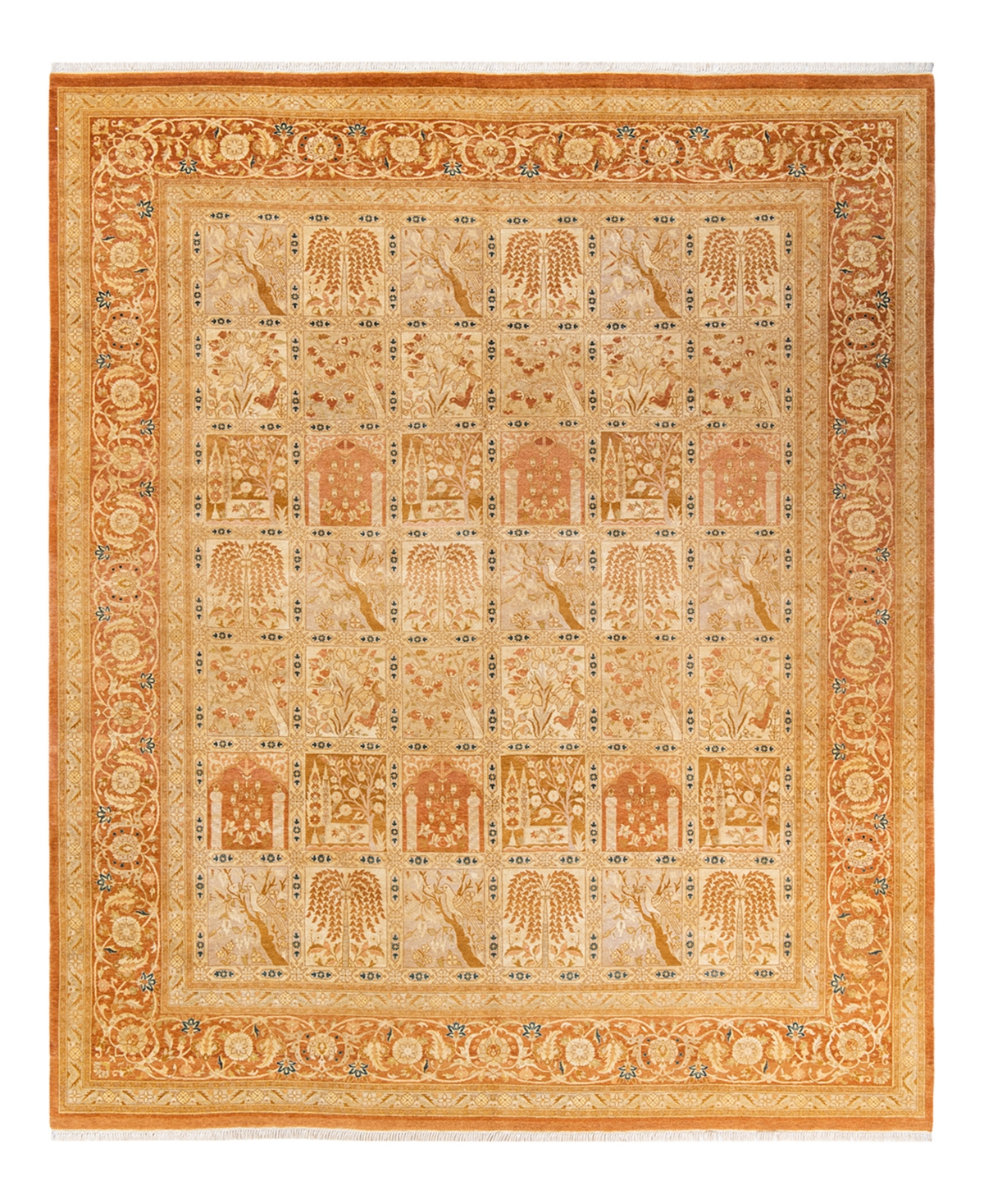 Closeout! Adorn Hand Woven Rugs Mogul M1225 8'3in x 10'2in Area Rug - Brown