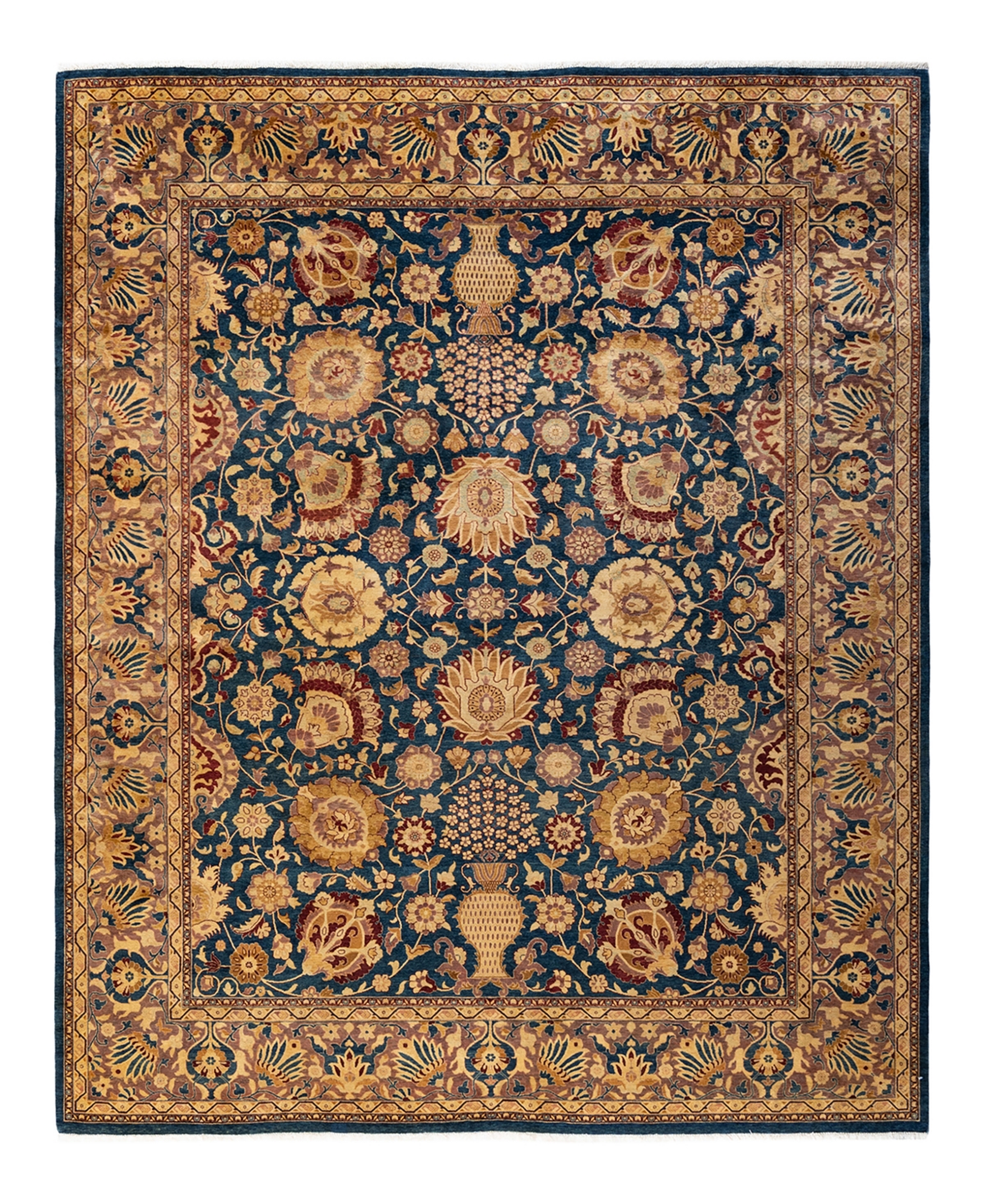 Closeout! Adorn Hand Woven Rugs Mogul M11834 8'3in x 10'2in Area Rug - Blue
