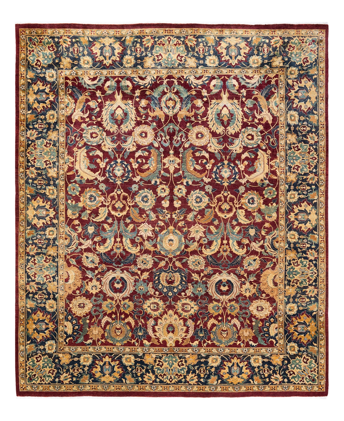 Closeout! Adorn Hand Woven Rugs Mogul M1091 8'2in x 10'1in Area Rug - Red