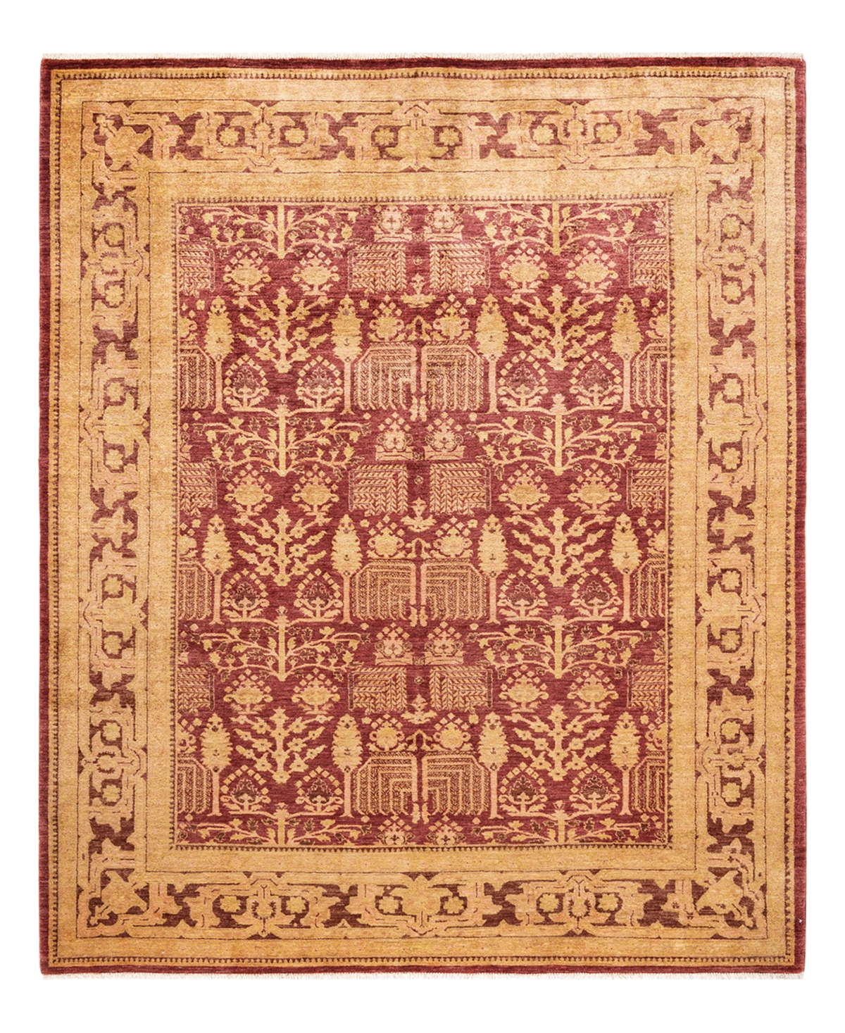 Closeout! Adorn Hand Woven Rugs Eclectic M142848 8'1in x 10' Area Rug - Pink