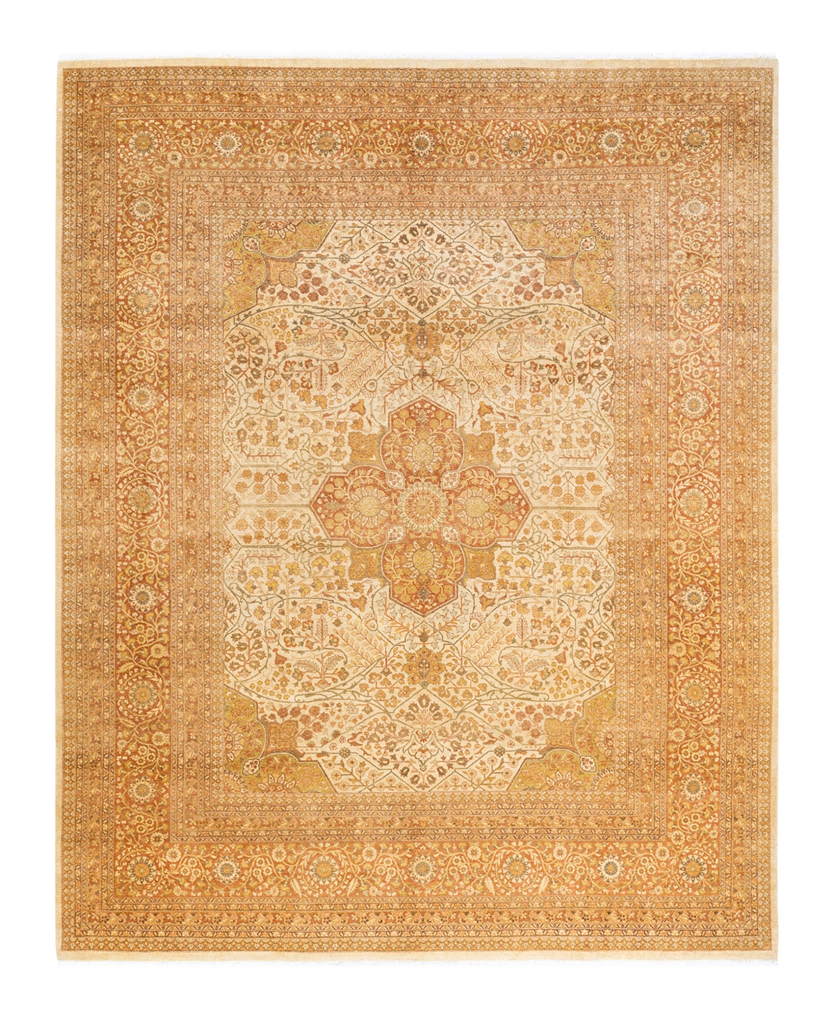 Closeout! Adorn Hand Woven Rugs Mogul M139507 8' x 10'2in Area Rug - Ivory