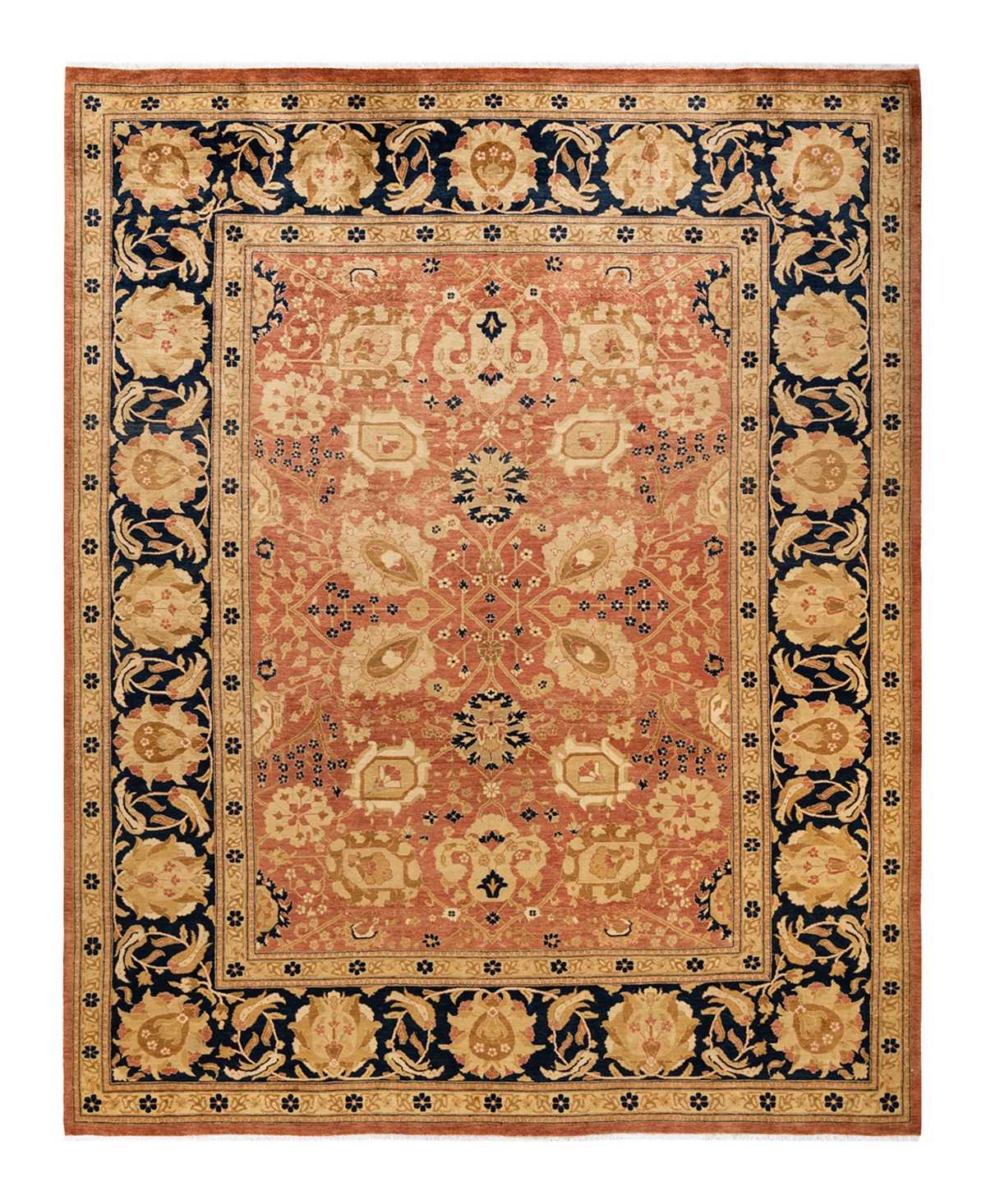 Closeout! Adorn Hand Woven Rugs Eclectic M1260 9' x 11'7in Area Rug - Orange