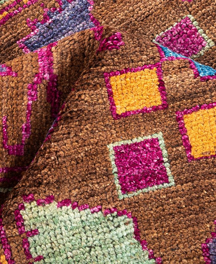 ADORN HAND WOVEN RUGS Modern M1641 4'1" x 4'1" Square Area Rug Macy's