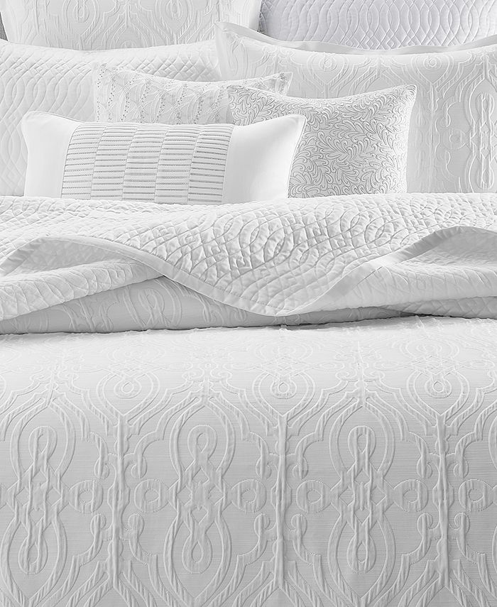 Hotel Collection CLOSEOUT! Insignia Duvet Cover, King, Created for Macy