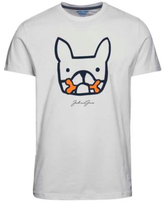 Jack & Jones - Men's Dog Logo Graphic T-Shirt