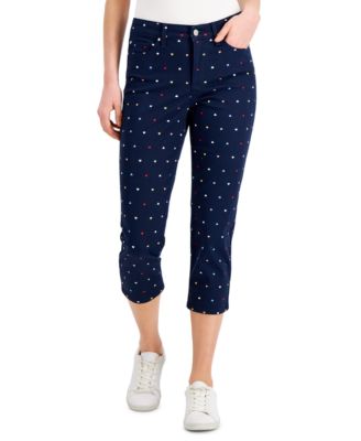 Charter Club - Denim Bristol Heart Capri Pants